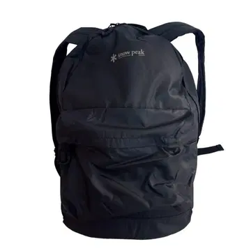 스노우피크 백팩 데이팩 블랙 심플 경량