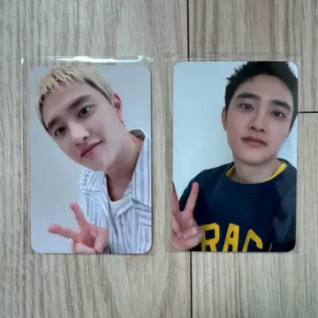 도경수 D.O. 디오 엑소 위드뮤 Withmuu 팬싸인 포카 세트 | 브랜드