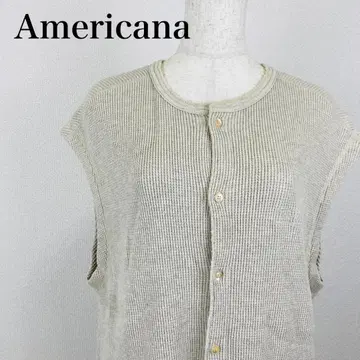 새상품급 Americana 아메리카나 원피스 슬리브리스 0950B