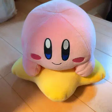 커비 30주년 봉제 인형 쫀득쫀득 쿠션 산에이 무역