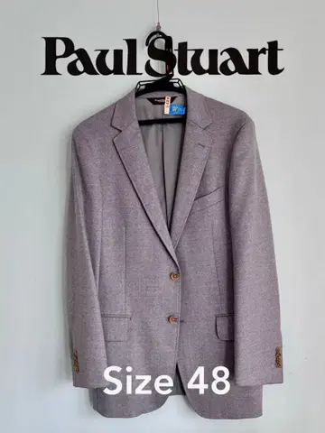 [ 새상품급 ] Paul Stuart 그레이 테일러드 자켓 사이즈 48