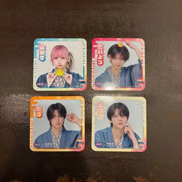 러브식 극락탕 하야테 타이요 타로 에츠야 코스터 특전