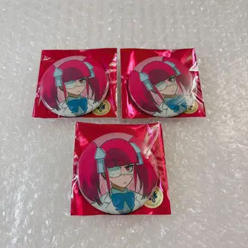 BLEACH WORLD 고테이 고등학교 & 화이트사 여자 캔뱃지 리루카