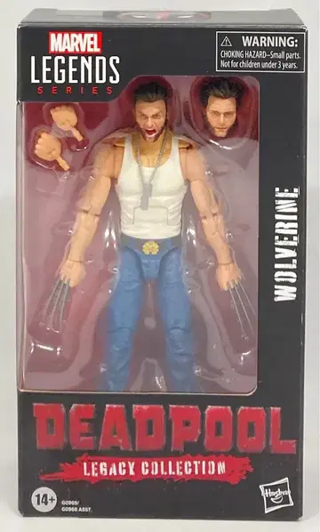 HASBRO 레거시 컬렉션 데드풀 울버린 6인치