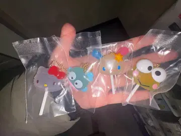 산리오 컬러풀 캔디 참 키티, 우사하나, 케로피, 한교동