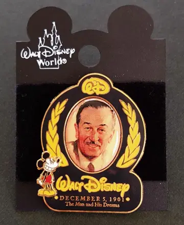 레어! 레트로 WDW 월트 디즈니 & 올드 미키 핀 배지