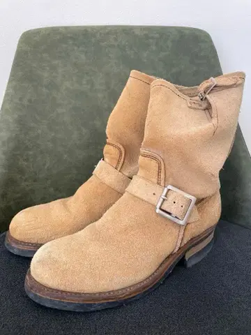 [ pt83 ] 레드윙 스웨이드 크림슨 엔지니어 US6 8268