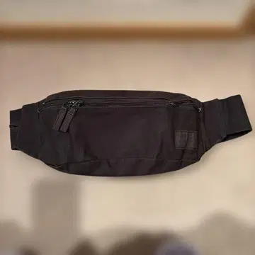 6SHiKi 블랙 바디백 웨스트 파우치