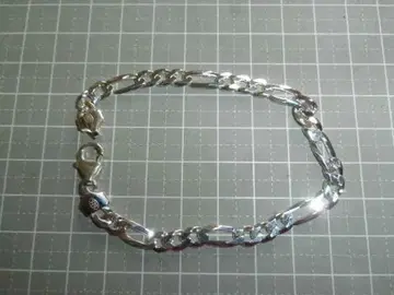 실버 925 팔찌 피가로 체인 2