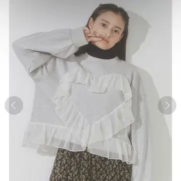 메리제니 맨투맨 evelyn snidel 상의 레이스 GU