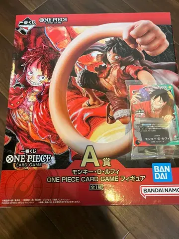 원피스 카드 게임 제일복권 A상 피규어 구매 혜택 카드