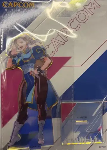 춘리 아크릴 스탠드 캡콤 스토어 이케부쿠로 스트리트 파이터