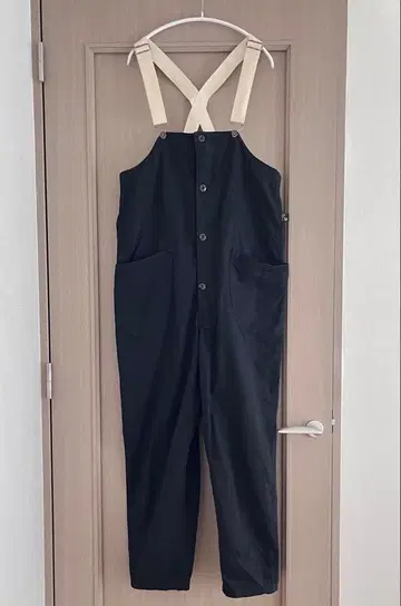 go slow caravan 블랙 오버롤 사이즈 M