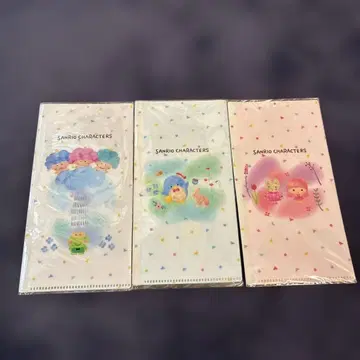 산리오 캐릭터즈 티켓 홀더 3종 세트