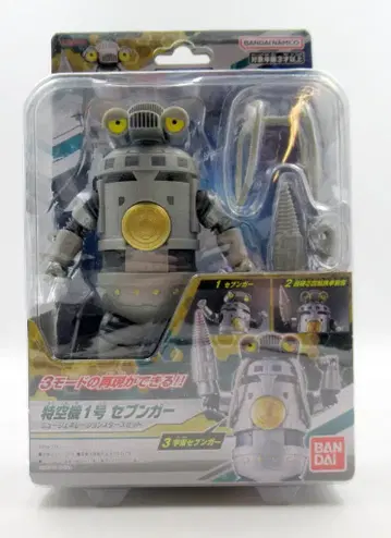 반다이 울트라 액션 피규어 특공기 1호 세븐가 뉴 제너레이션 스타즈 세트