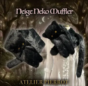 ATELIER PIERROT Neige Neko Muffler