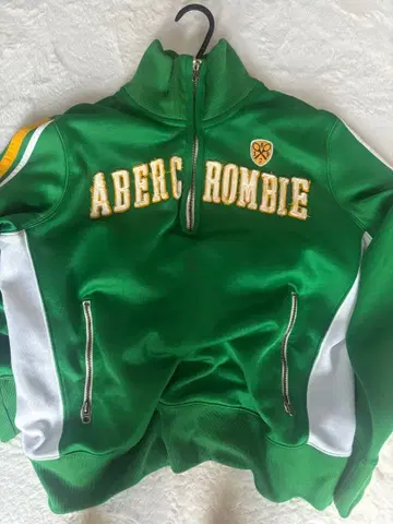Abercrombie&FITCH 트랙 자켓 그린 아메카지