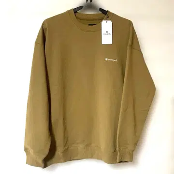 스노우피크 카키 크루넥 트레이닝복 US M 사이즈