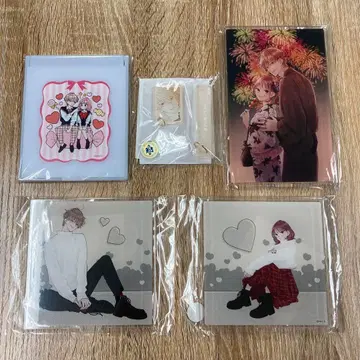 불가항력의 ILOVEYOU 복권 메이트 아크릴 스탠드 거울 참 특전