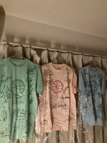 AKB48 친필 사인 T셔츠 대운동회 희귀 레어 컴프 세트