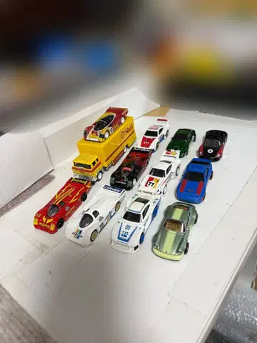 핫휠 미니카 포르쉐 레이스카 12대 세트