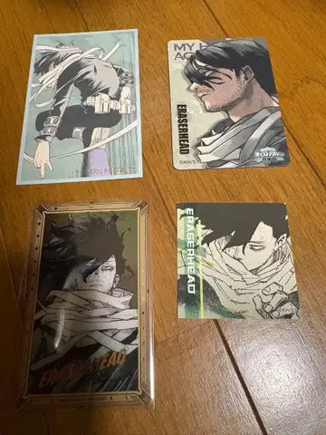 나의 히어로 아카데미아 히로아카 원화전 아이자와 4종 세트