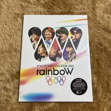 쟈니즈 WEST LIVE TOUR raimbow Bluray 초회 한정판