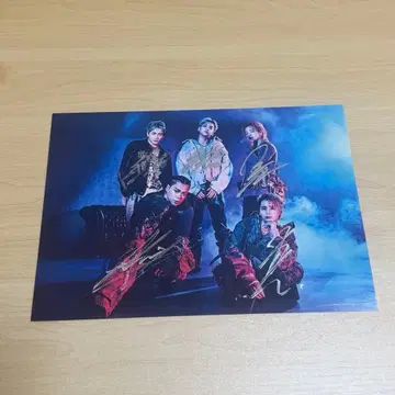 MA55IVE 서점 이벤트 사인 포함 포토 카드