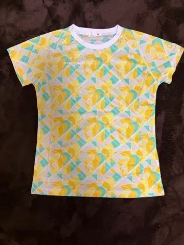 미사용 새상품급 르꼬끄 스포르티브 러닝 테니스 T셔츠 여성용 S