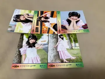 나나니지 22/7 트로피컬 의상 브로마이드 5장 세트 모치즈키 리노