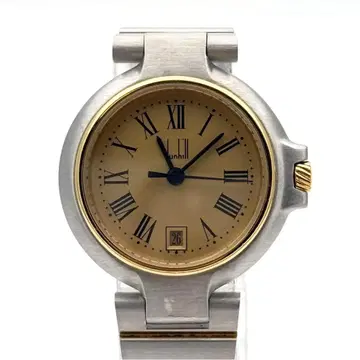 Dunhill 라운드 밀레니엄 손목시계 스테인리스 스틸 SSxGP