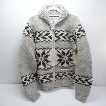 KANATA 카나타 울 카우친 스웨터 스노우 패턴 사이즈 44 XL