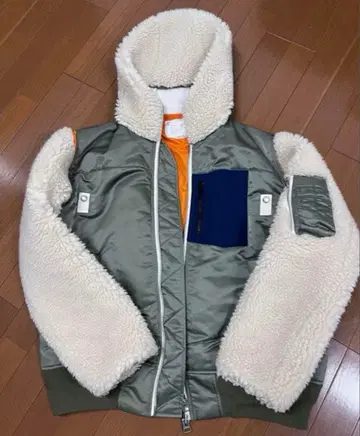 초레어 sacai 사카이 후드 자켓 블루종