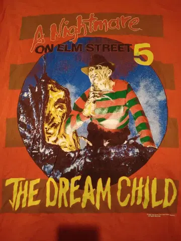 가격 대폭 인하 초레어 엘르 프레디 빈티지 T셔츠