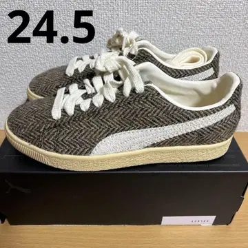 새상품 PUMA CLYDE HARRIS TWEED 24.5cm