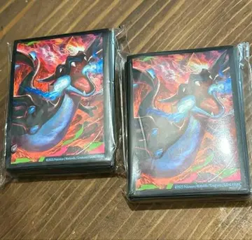 2팩 메가 리자몽 X 슬리브 65장 포켓몬 카드 슬리브