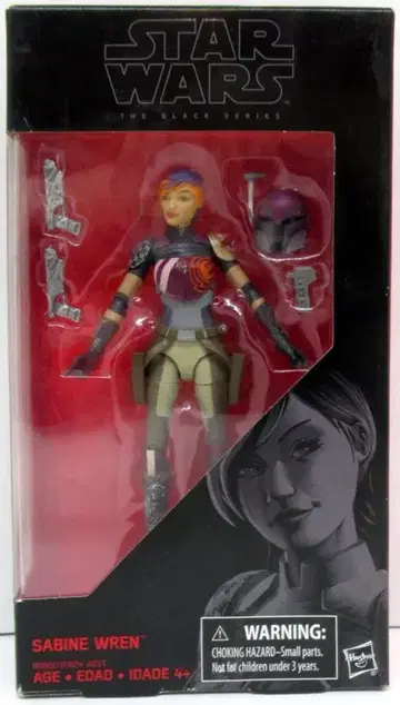 HASBRO 33 / THE BLACK SABINE WREN 6인치