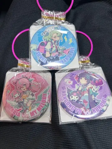 젠레스 존 제로 캔뱃지 3종