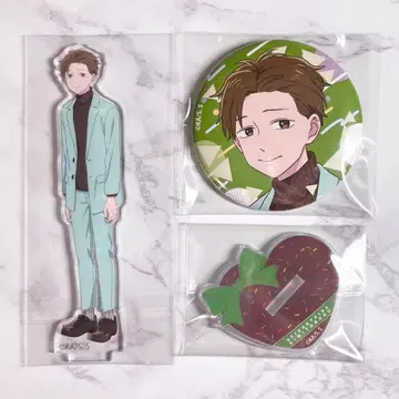 정반대인 너와 나 히라 슈지 타이라 아크릴 스탠드 캔뱃지