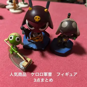 인기 상품 개구리 중사 케로로 피규어 3점 세트