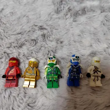 LEGO 닌자고 미니 피규어 5개