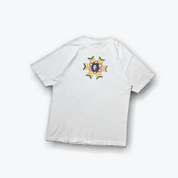 00s Bob Marley / Rasta Mandala Tee XL