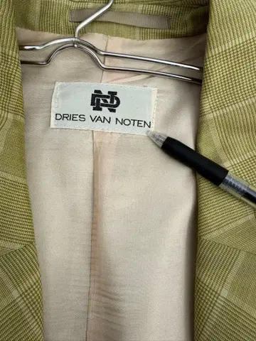 DRIES VAN NOTEN 더블 브레스티드 초기