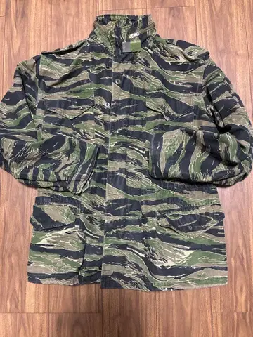 M65 타이거 스트라이프 밀리터리 자켓