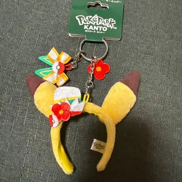 포켓파크 칸토 한정판 피카츄 머리띠 참 카니발 의상