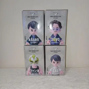 ZETA DIVISION GiGO 한정판 3D 피규어 4세트