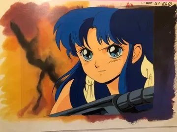 [ 당시 모노 ] 수신 라이거 애니메이션 셀화 배경 세트