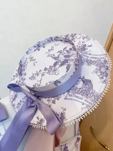 Victorian maiden Wunder garden 리본 햇