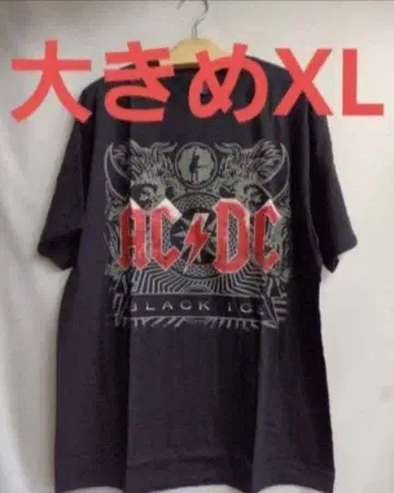 밴드 티셔츠 ACDC 에이전시 XL 사이즈