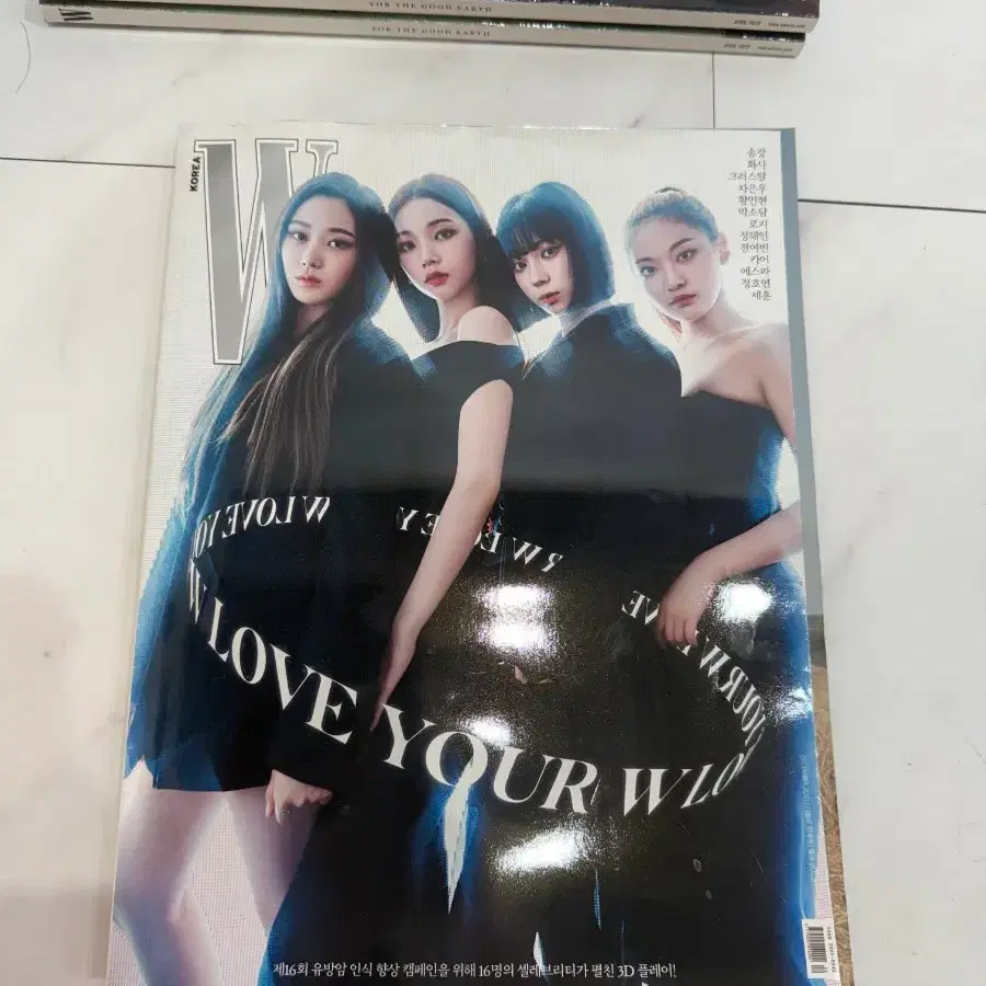 Espoir aespa winter Autograph sign Poster on Bunjang Global Site.